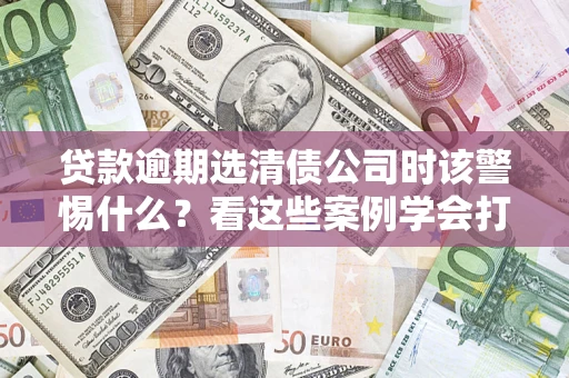 武汉贷款逾期选清债公司时该警惕什么？看这些案例学会打翻身仗