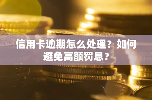 武汉信用卡逾期怎么处理？如何避免高额罚息？