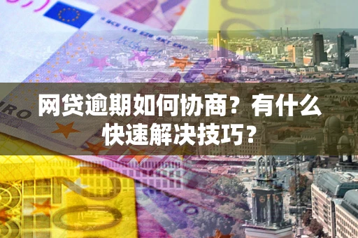 武汉网贷逾期如何协商？有什么快速解决技巧？
