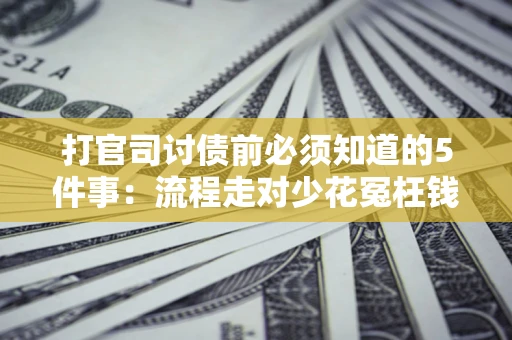 武汉打官司讨债前必须知道的5件事：流程走对少花冤枉钱