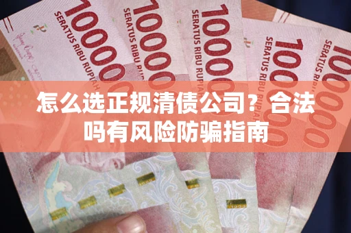 武汉怎么选正规清债公司？合法吗有风险防骗指南